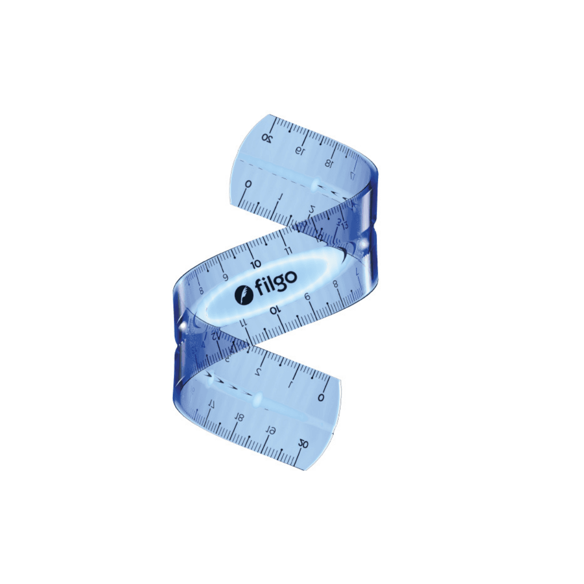 Regla Flexible 20cm - Filgo