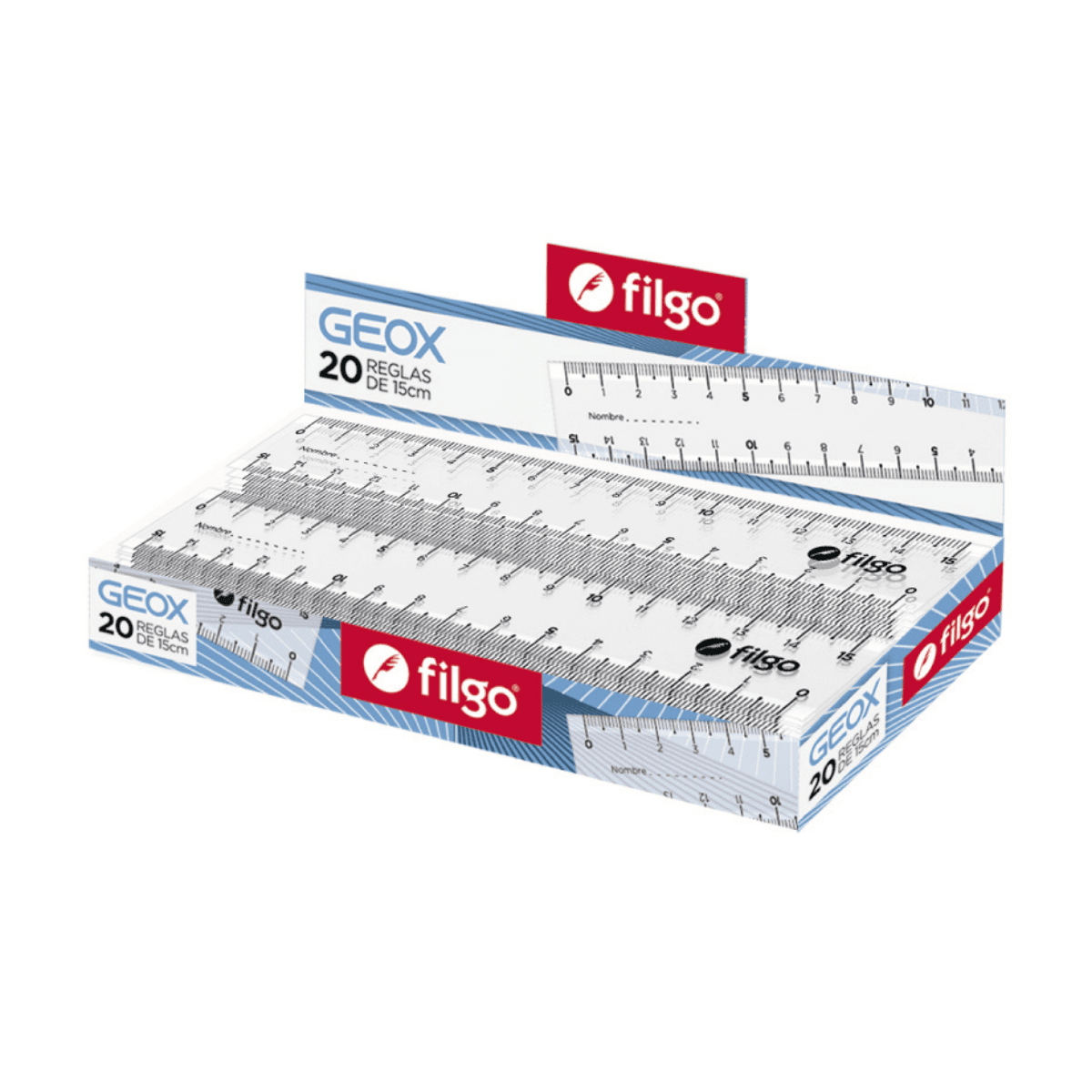 Regla Plastica 15cm - Filgo