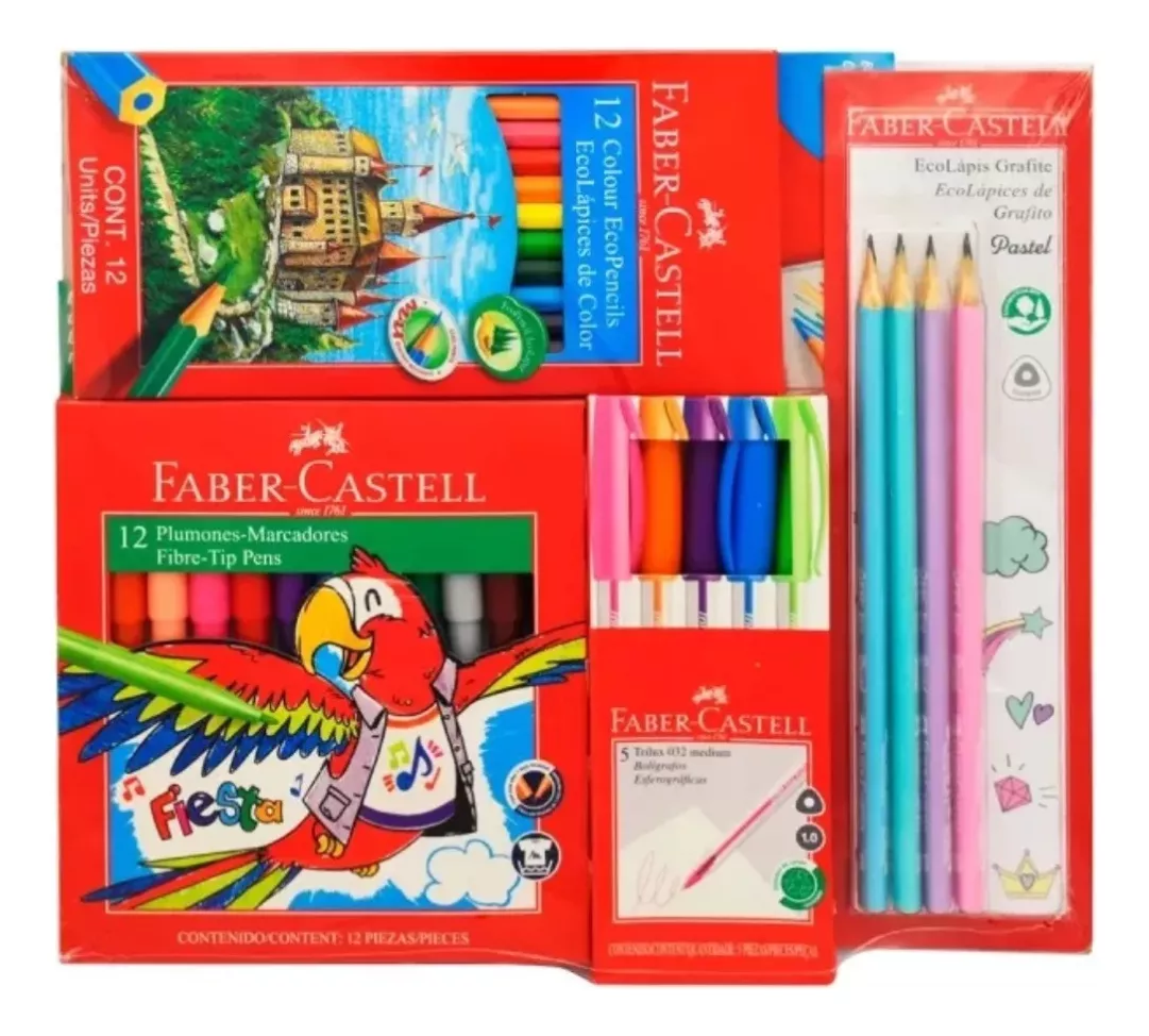 Set Escolar Faber Castell