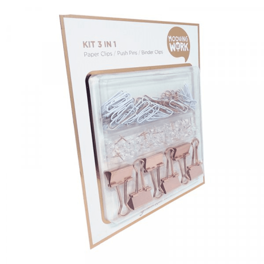 Set Oficina 3 en 1 Golden Rose - Mooving